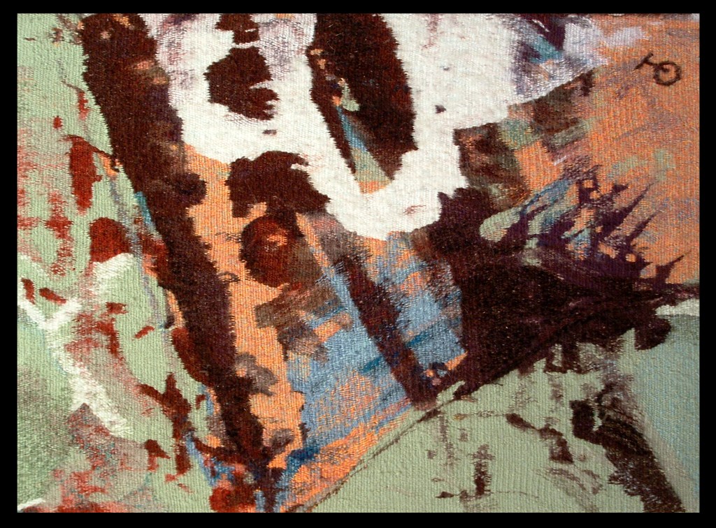 Composition
Wool, Acrylic, Cotton - 16,5" x 22" - 2003